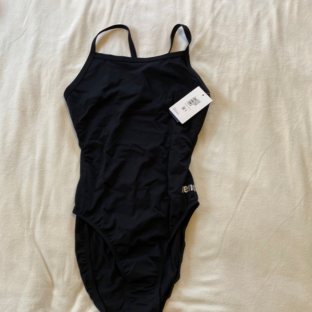 NWT black Arena bathing suit size 36/10
